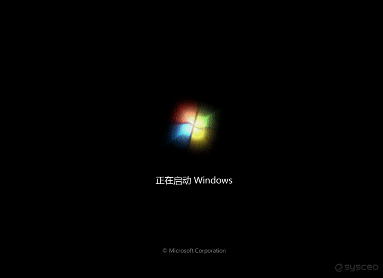 正在启动Windows