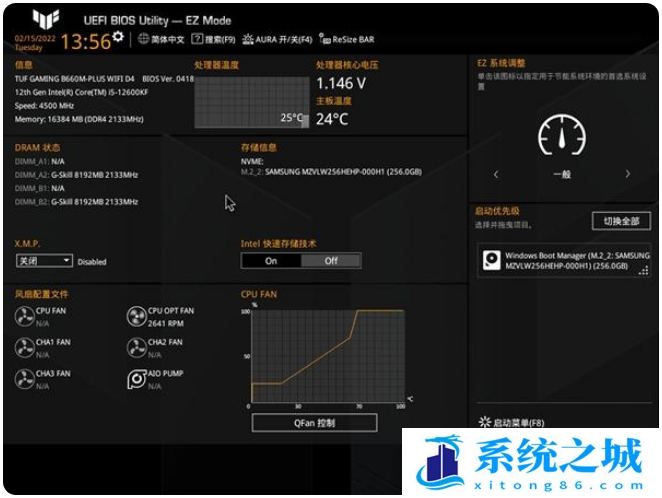 华硕主板,B660M主板,BIOS设置,华硕B660M步骤