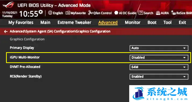 华硕主板,Intel,AMD,ASUS,iGPU步骤