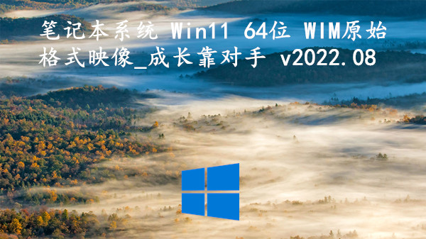 笔记本系统 Win11 64位 WIM原始格式映像_成长靠对手 v2023.10