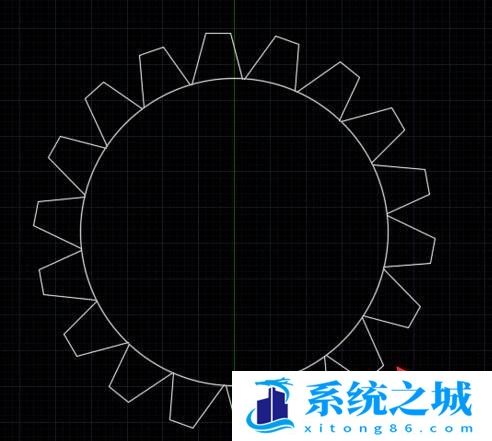 CAD软件中绘制机械齿轮组件的图文步骤