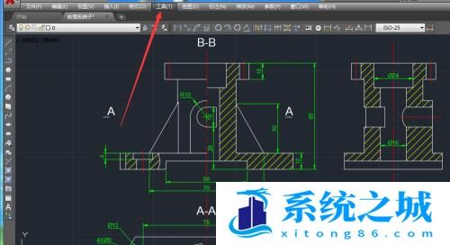 CAD怎么快速选择所有相同颜色的线？
