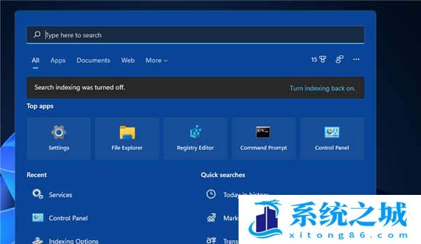 Win11搜索索引已关闭怎么办？Win11重新启用搜索索引