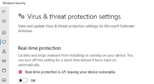 如何禁用Windows11中Microsoft Defender安全中心防病毒软件？